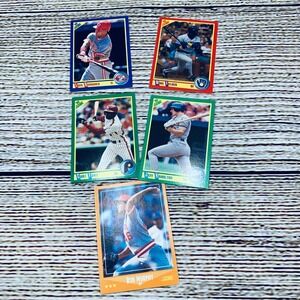 Score Baseball Cards 1990s Lot of 5‎ Vintage Collectible Sports Memorabilia